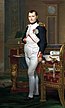 Жак-Луї Давід. «Імператор Наполеон у своєму кабінеті в Тюїльрі» (1812)