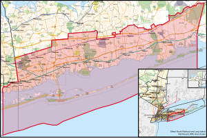 New York's 2nd congressional district (new version) (since 2023).svg