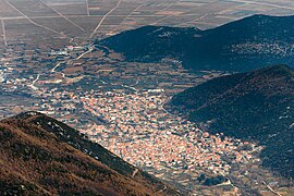 Поглед на селото од Кушница