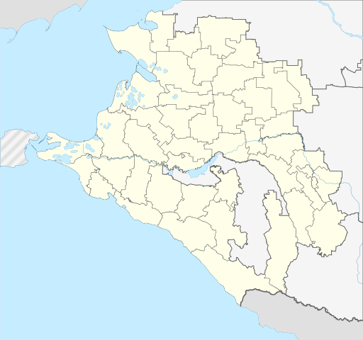 Sochi is located in Krasnodar Krai