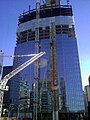 Construction in April 2010
