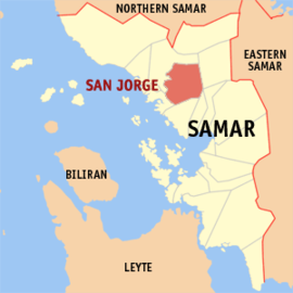 San Jorge na Samar Coordenadas : 11°59'N, 124°49'E