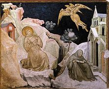 Estigmas de San Francisco (c. 1320), de Pietro Lorenzetti, Basílica de San Francisco de Asís