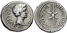 דיוקן אוקטביוס על מטבע של קווינטוס סלבידינוס רופוס