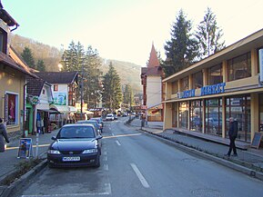 Strada Trandafirilor din Sovata-Băi