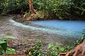 Teñidero : la confluence des rivières Buena Vista et Quebrada Agria