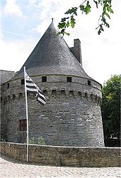 The Château des Rohan in Pontivy