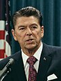 Ronald Reagan, ancien gouverneur de Californie.