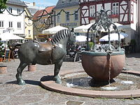 Rossmarktbrunnen, Alzey