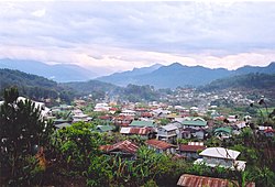 A view over the municipality of Sagada