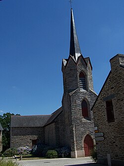 Skyline of Saint-Laurent-sur-Oust