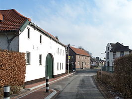 Straatbeeld in Heisterbrug