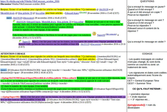 Discussion sur le VikiConcours d'octobre 2016 en mode lecteur et rédacteur