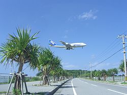 瀬長島へのアクセス道路