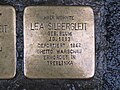 der Stolperstein für Lea Silbergleit