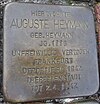 Stolperstein in Biskirchen Auguste Heymann