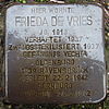 Stolpersteine für Frieda de Vries