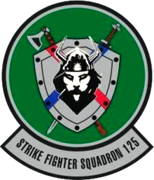 Знак отличия Strike Fighter Squadron 125 (ВМС США) 2017.png