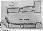 Plan of the tomb of Kha and Merit