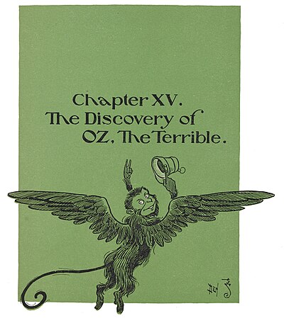 Chapter XV. The Discovery of OZ, The Terrible.