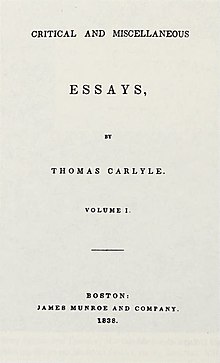 Title page of Critical and Miscellaneous Essays.jpg