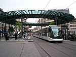 Photo d'une rame du tramway de la ligne A.