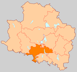Удомельское сельское поселение (упразднено) на карте
