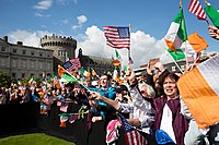 Vice President Joe Biden delivers remarks at Dublin Castle in Dublin, Ireland