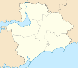 Khortytsia is located in Zaporizhzhia Oblast