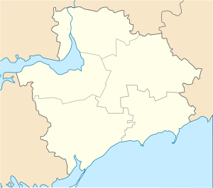 Запорожская область на карте