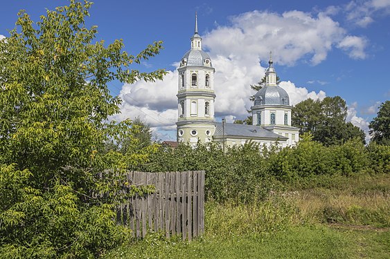 307. Троицкая церковь в селе Истобенск, Оричевский район Автор — Novingalina