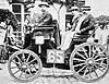Paris-Rouen 1894. Georges Lemaître classified 1st in his Peugeot 3hp.