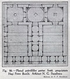 Planul magazinului lui Hagi Petre Buzilă