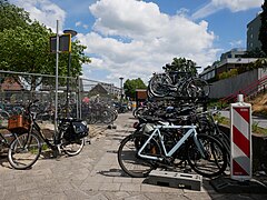 Leiden, Fahrradabstellanlage