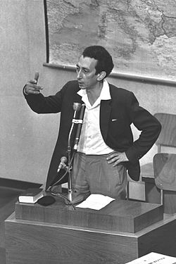 אבא קובנר מעיד במשפט אייכמן, 1961