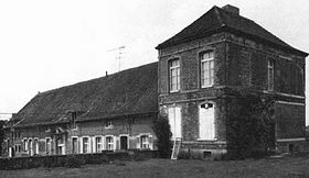 L'abbaye en 1917