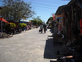 Een straat in Alberdi