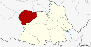 Amplasarea districtului în provincia Chainat