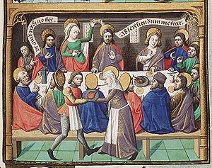 Anointing of Jesus/ From Augustine's "La ...