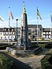 Oorlogsmonument ontworpen door J. Reumers