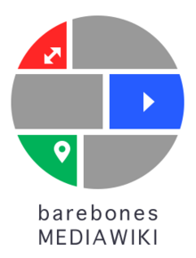 Barebones mediawiki logo sketch