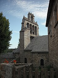 The church in Blavignac