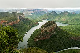 Uitsig oor die Blyderivierspoortdam