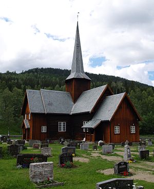 Bruflat kirke, Etnedal. See :no:Bruflat kirke.