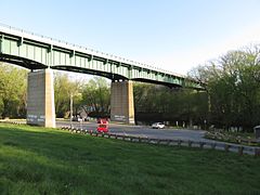 Brunswick Bridge over the Potomac River in 2016