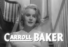 L'actriz estausunidense Carroll Baker, en una imachen d'a cinta Baby Doll (1956).