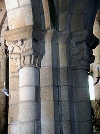 Capitals in the Romanesque Church of Rates