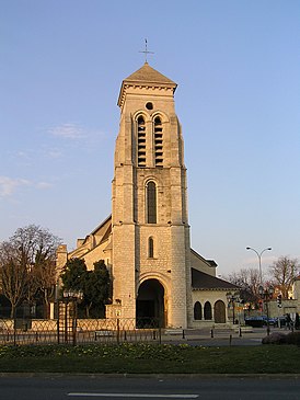 Церковь святого Кристофора, Кретей, Франция