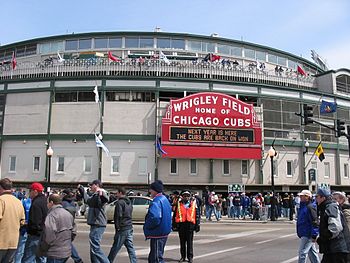 Deutsch: Wrigley-Field, Chicago (IL)