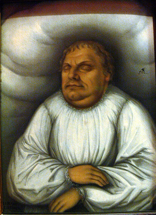 Amazing Historical Photo of Martin Luther on 2/18/1546 